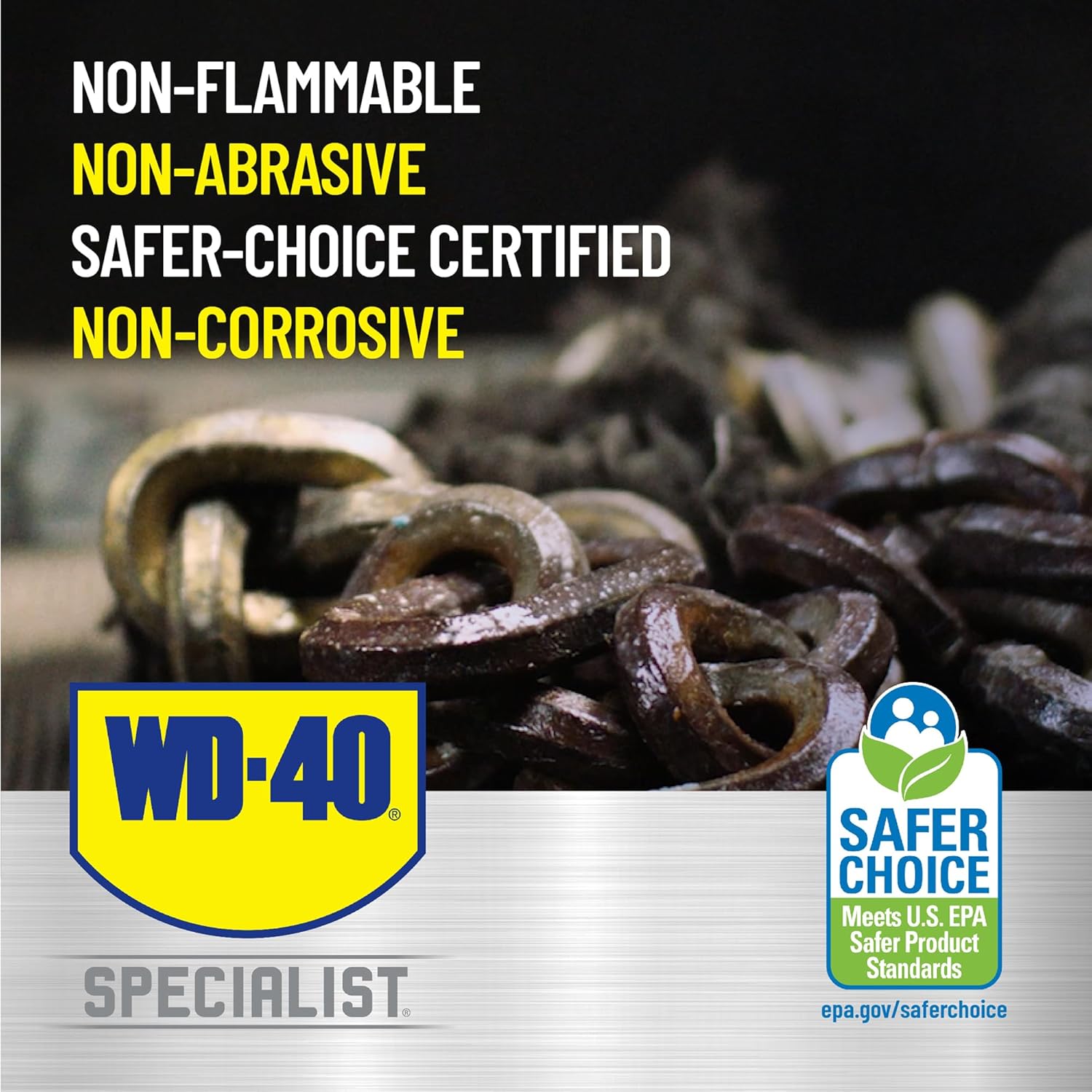 WD-40 Specialist Cleaner & Degreaser, Multi-Surface Cleaning Solution, One Gallon - Image 5