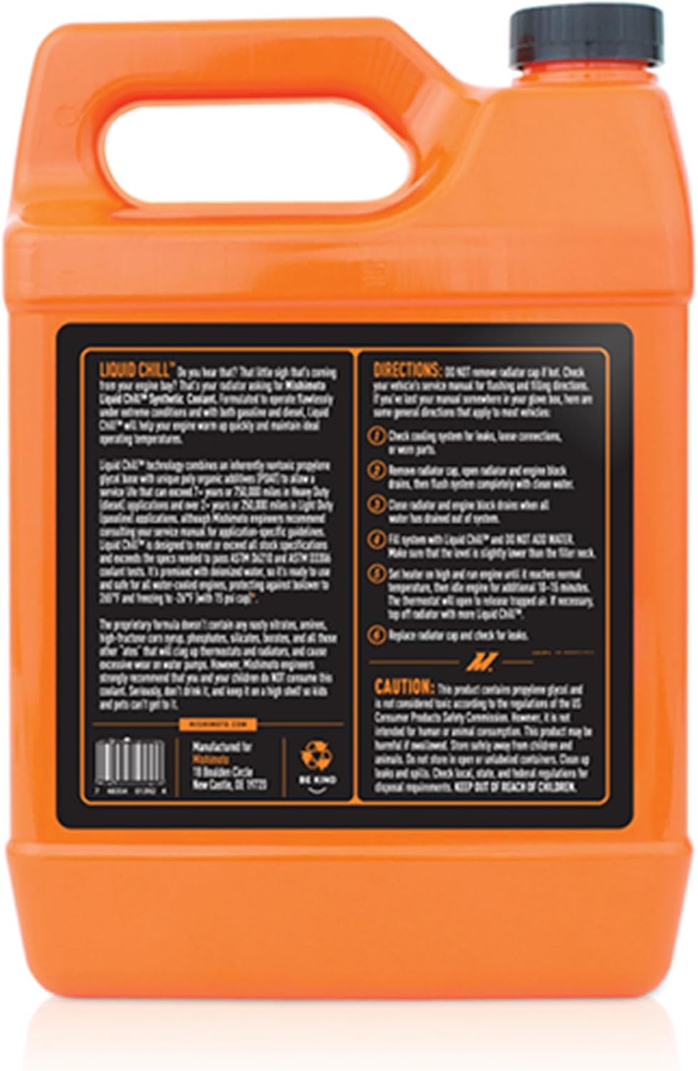 Mishimoto MMRA-LC-5050F Liquid Chill Premixed Synthetic Engine Coolant, 1 Gallon, Orange - Image 5